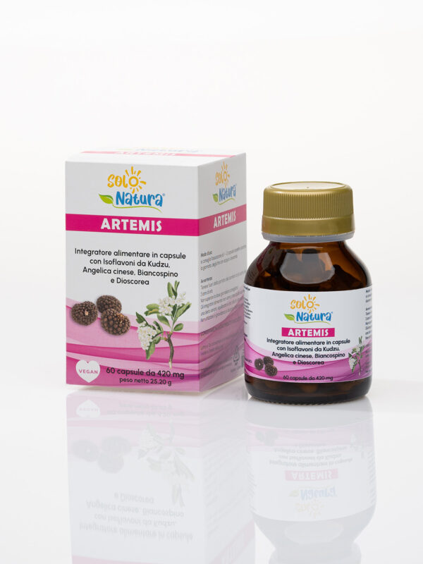 ARTEMIS - Integratore alimentare che aiuta a contrastare i disturbi legati alla menopausa.